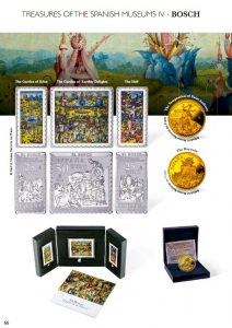 Spanien präsentiert Münzprogramm "Schätze spanischer Museeen - Hieronymus Bosch"
