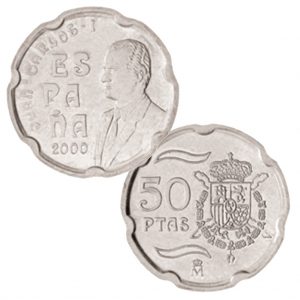Spanien 50 Pesetas 2000