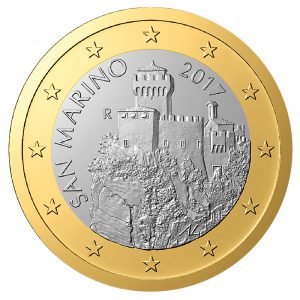 San Marino, 1 Euro 2017 (Zweite Serie)