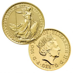 Britannia Goldmünze 1 Unze ohne Privy Mark 2017 Grossbritanien