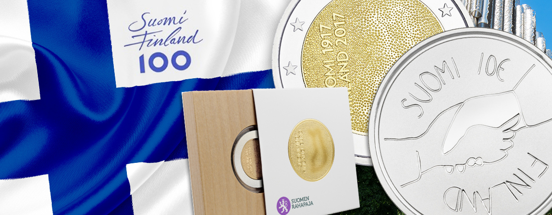 Finnland feiert numismatisch - Münzen zum Jubiläum der Unabhängigkeit