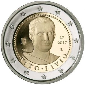 Italien 2 Euro-Gedenkmünze 2017 „2.000 Todestag von Titus Livius“