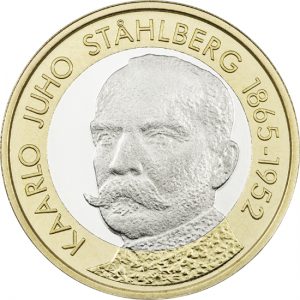 Münze 5 Euro 2016 Finnland Karlo Juho Ståhlberg