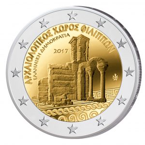 Griechenland 2 Euro-Gedenkmünze 2017 "Archäologische Stätten von Philippi“