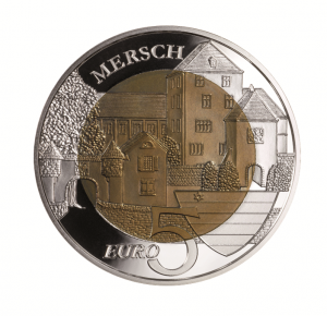 Luxemburg 5 Euro 2011 „Burg Mersch“