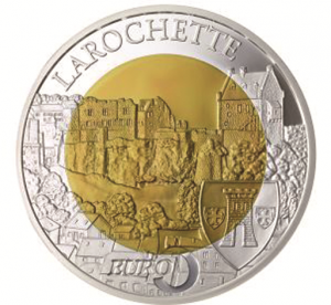 Luxemburg 5 Euro 2014 „Burg Larochette“