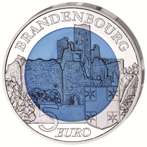 Luxemburg 5 Euro 2015 „Burg Brandenbourg“