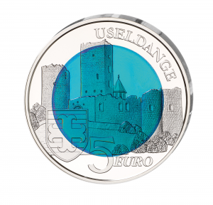 Luxemburg 5 Euro 2017 „Burg Useldingen“