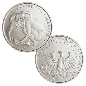 BRD 10 Euro 2011 500 Jahre Till Eulenspiegel