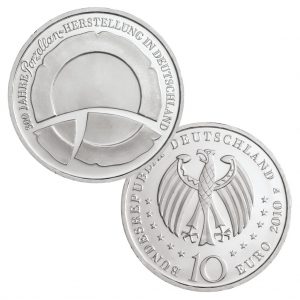 BRD 10 Euro 2010 300 Jahre deutsche Porzellanherstellung