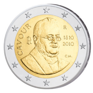 Italien 2 Euro-Gedenkmünze 2010 – 200. Geburtstag von Camillo Benso Graf von Cavour