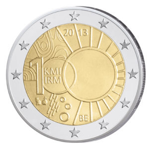 Belgien 2 Euro-Sondermünze 2013 – 100 Jahre Königliches Meteorologisches Institut in Belgien