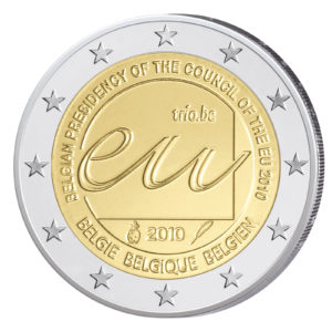 Belgien 2 Euro-Gedenkmünze 2010 – EU-Ratspräsidentschaf