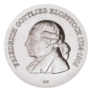 Münze 5 Mark 1978 Deutsche demokratische Republik 175. Todestag Friedrich Gottlieb Klopstock