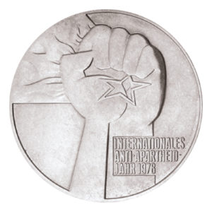 Münze 5 Mark Internationales Anti-Apartheid Jahr 1978 Deutsche demokratische Republik