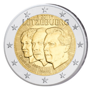 Luxemburg 2 Euro-Gedenkmünze 2011 – Jean von Luxemburg