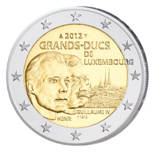 Luxemburg 2 Euro-Gedenkmünze 2012 - 100. Todestag Wilhelm IV. von Luxemburg