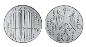 BRD 10 Euro 2014 300 Jahre Fahrenheit-Skala