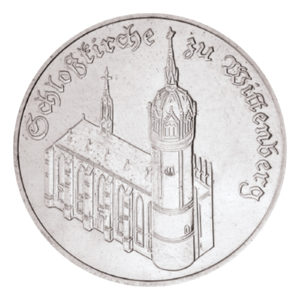 DDR 5 Mark 1983 Schlosskirche zu Wittenberg