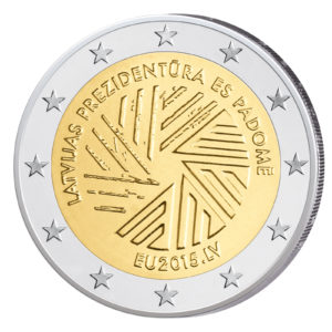 Lettland_2_Euro_EU_Praesidentschaft_2015_Rand