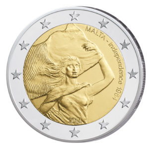 Malta 2 Euro-Gedenkmünze 2014 - 50. Jahrestag Unabhängigkeit von Großbritannien