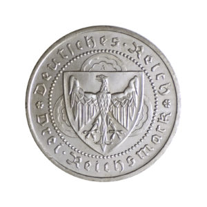 Rückseite der Münze 3 Reichsmark 1930 Weimarer Republik 700. Todestag von Walther von der Vogelweide