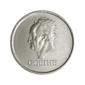 Weimarer Republik 3 Reichsmark 1932 „100. Todestag Goethes, J. 350