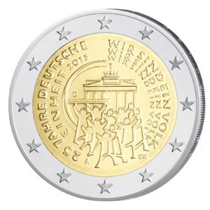 Deutschland 2 Euro-Gedenkmünze 2015 – 25 Jahre Deutsche Einheit