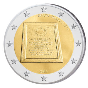 Malta 2 Euro-Gedenkmünze 2015 - Ausrufung der Republik 1974