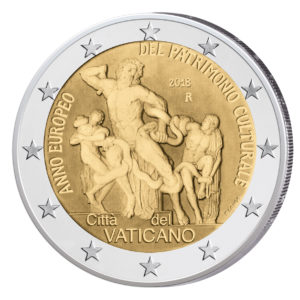 Vatikan 2 Euro-Gedenkmünze 2018 „Europäisches Jahr des Kulturerbes