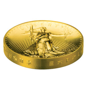 Ultra-High Relief, USA 20 Dollars Gold 2009 „Double Eagle“