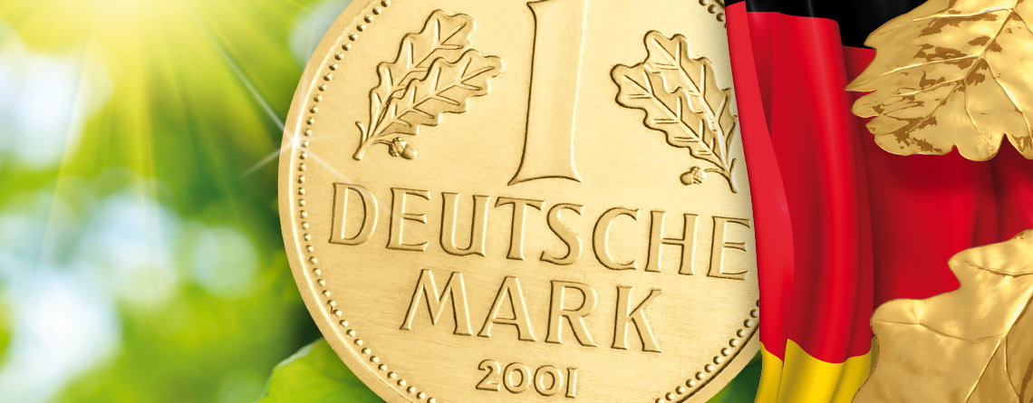 Deutschlands Goldmünzen: BRD 1 DM 2001 Gold – die erste und letzte, die einzige Goldmark der BRD