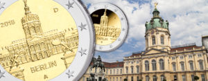 BRD 2 Euro-Gedenkmünze 2018, Änderung der Münzzeichen: BRD 2 Euro 2018, Berlin – Charlottenburg