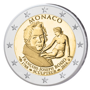 Monaco 2 Euro-Gedenkmünze 2018 „250. Geburtstag von François-Joseph Bosio“