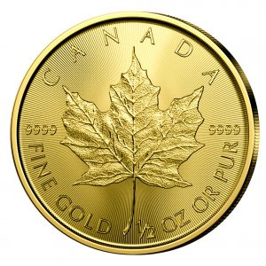 Goldmünze 1/2 Unze Kanada 2020 Maple Leaf