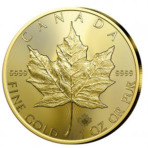 Goldmünze 1 Unze Kanada 2020 Maple Leaf