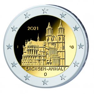 2 Euro Sachsen Anhalt J