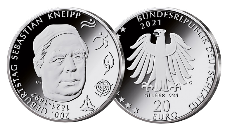 20 Euro Sebastian Kneipp 2021