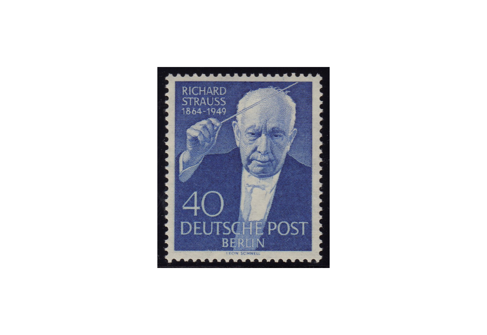 Briefmarke Berlin Michel-Nr. 124 Strauss postfrisch