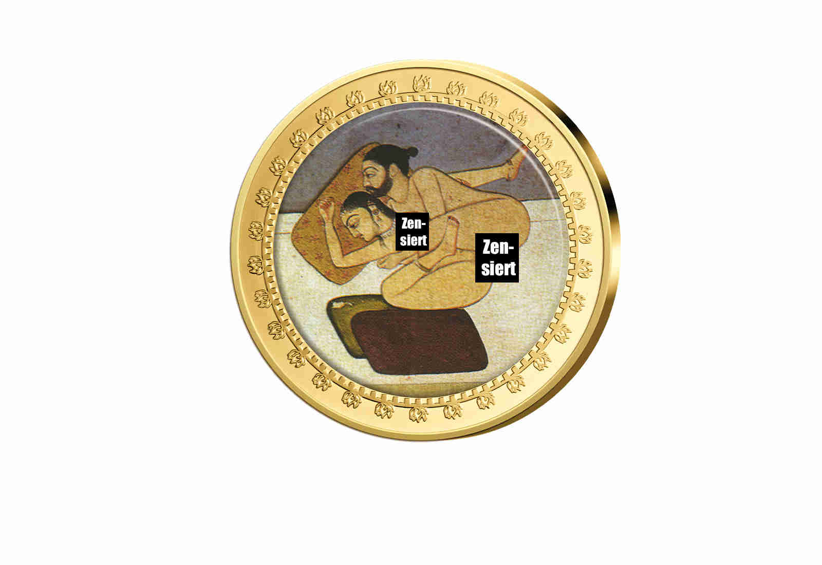 Kamasutra Farbapplikation Die Verbindung
