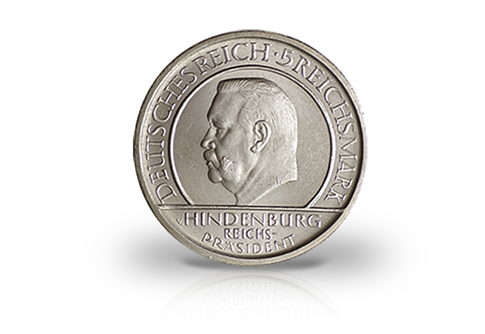 5 Reichsmark 1929 Weimarer Republik 10 Jahre Weimarer Verfassung Jaeger-Nr. 341