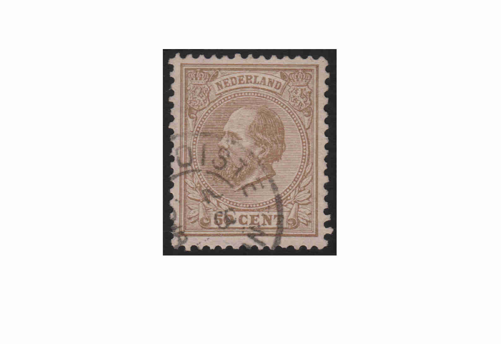 Niederlande Willem III. 1872/1888 Michel-Nr. 27 gestempelt