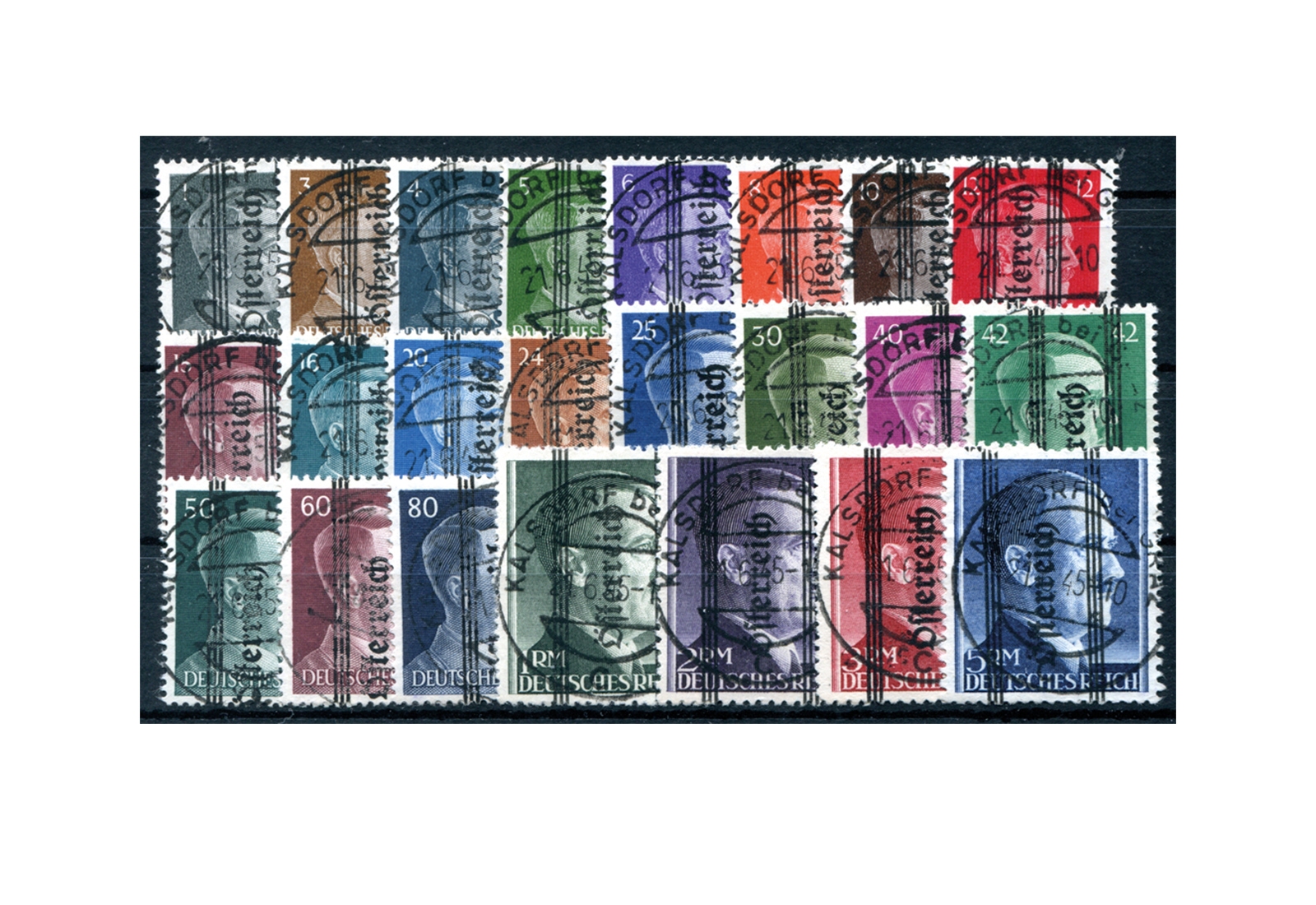 Österreich Michel Nr. 674-696 gestempelt