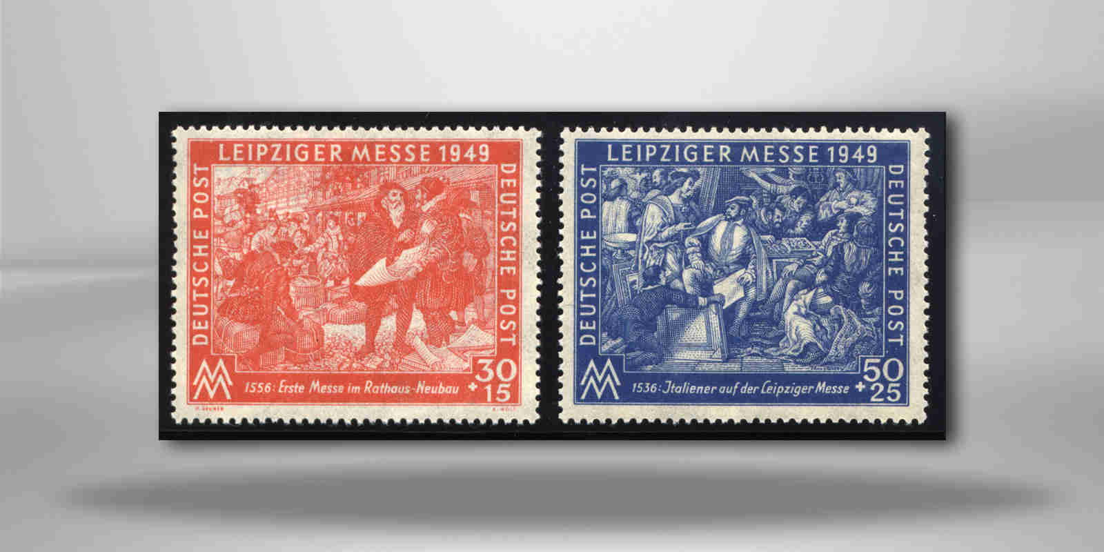 SBZ Michel-Nr. 230/231 postfrisch