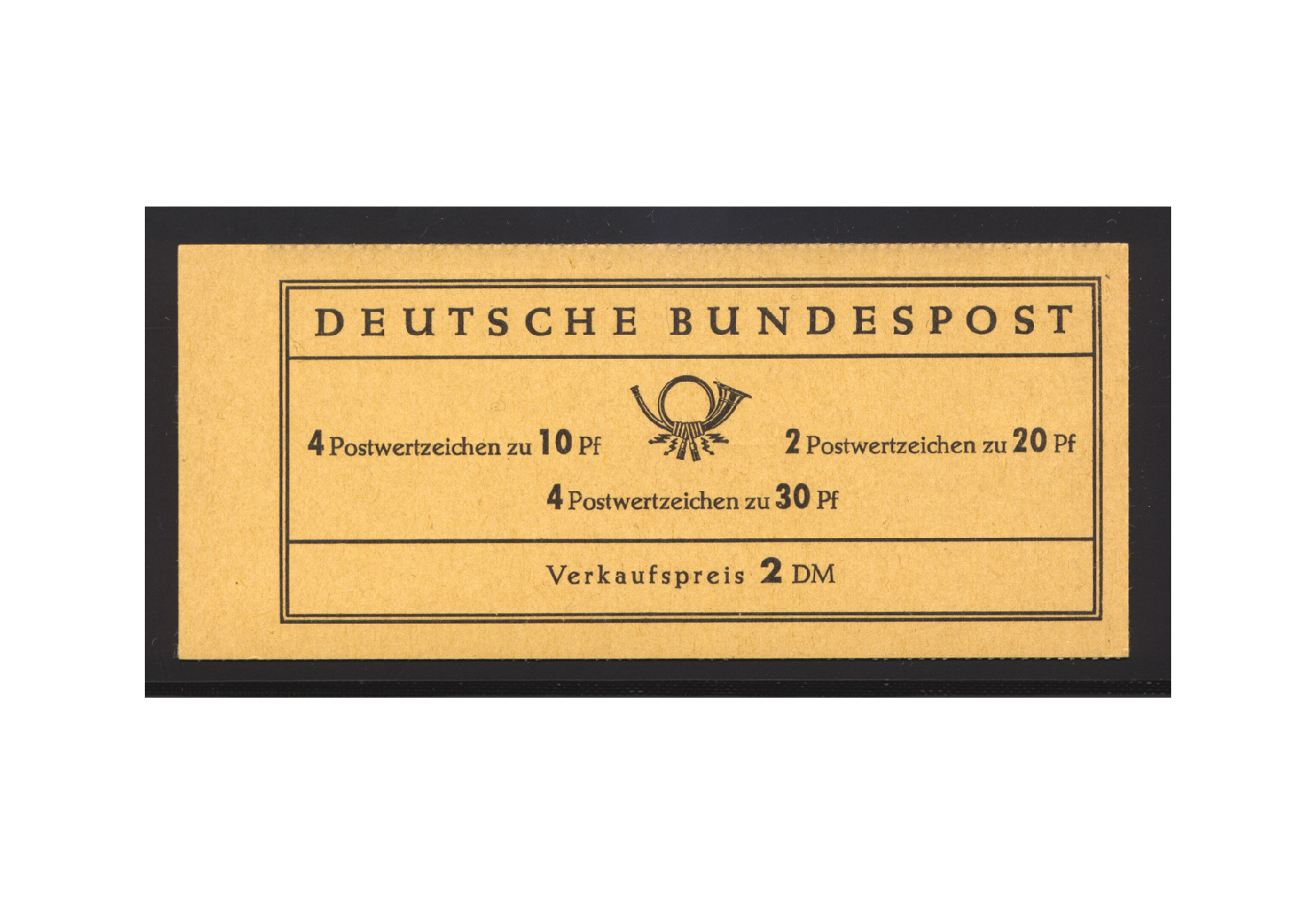 BRD Markenheftchen 1967 Brandenburger Tor postfrisch