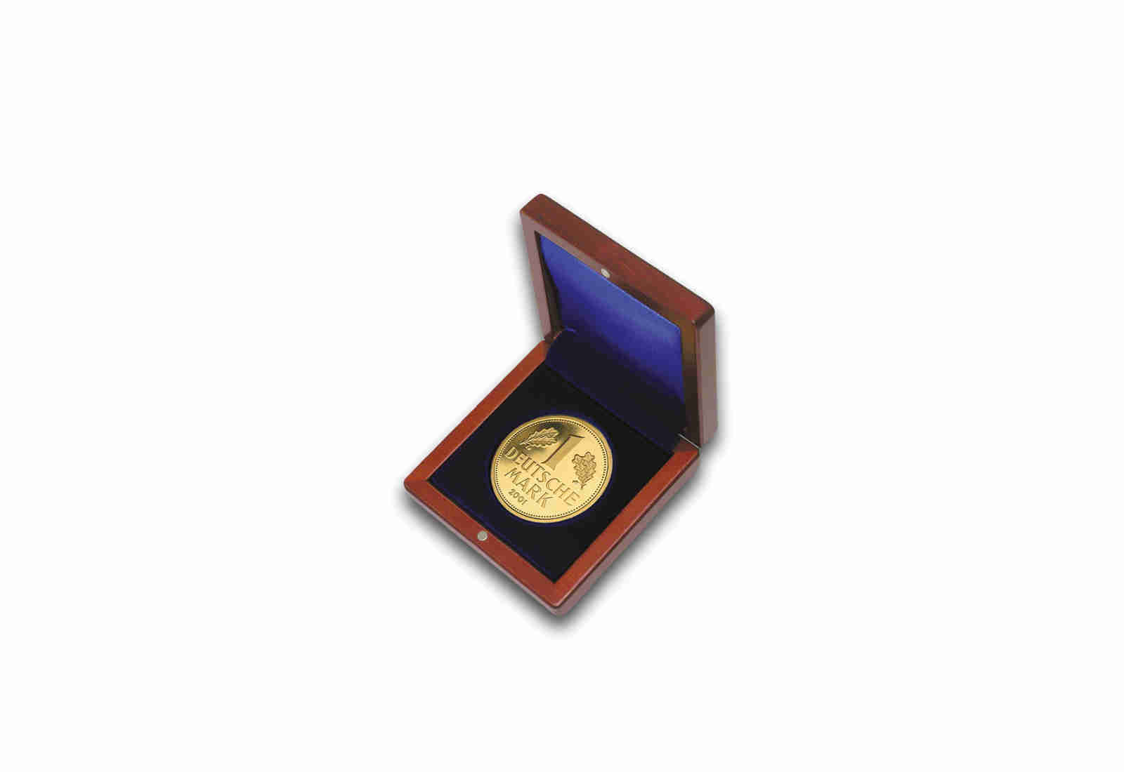 BRD 1 DM Goldmünze 2001 Prägestätte J