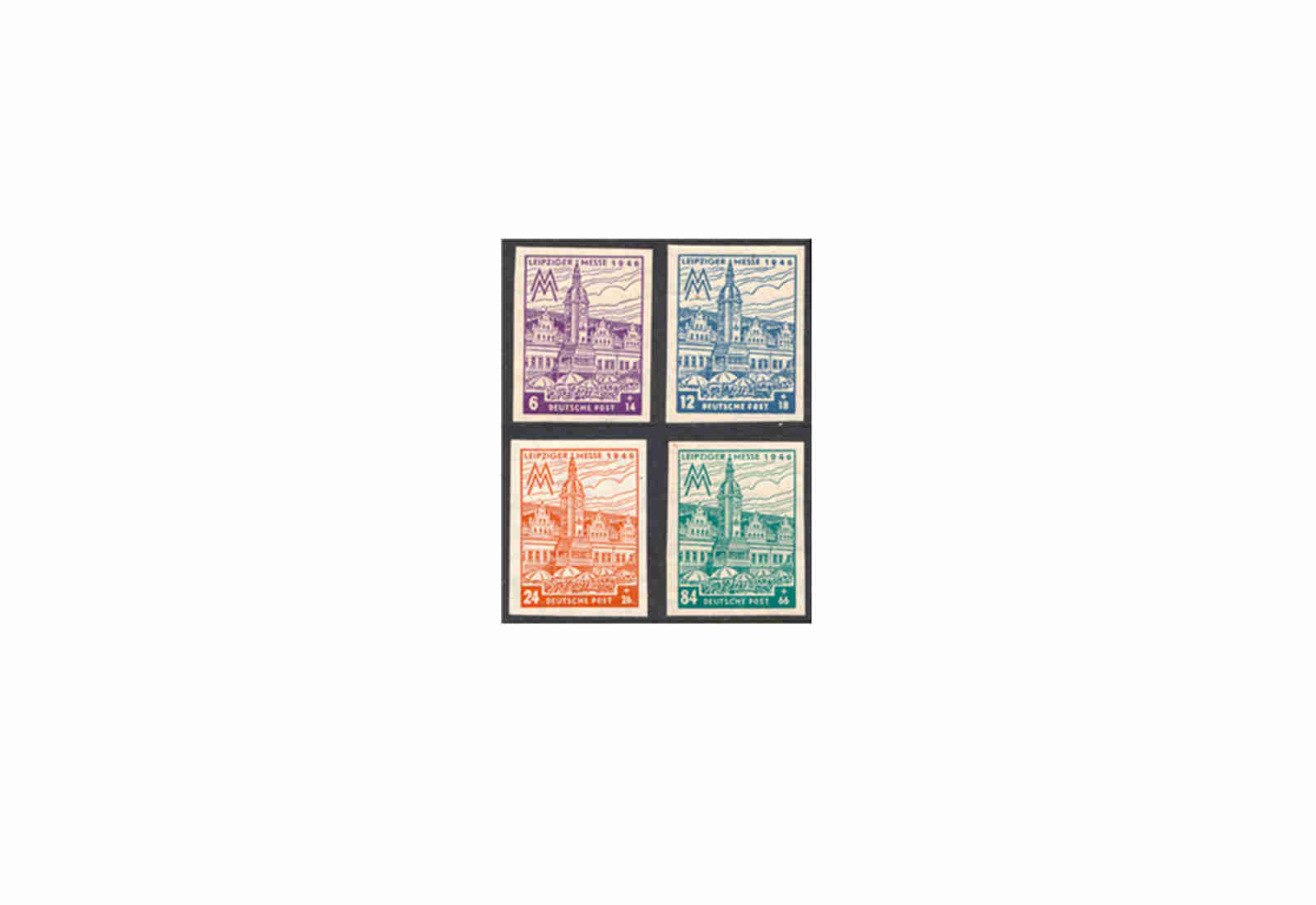 Briefmarken SBZ Michel-Nr. 162/165 BY postfrisch
