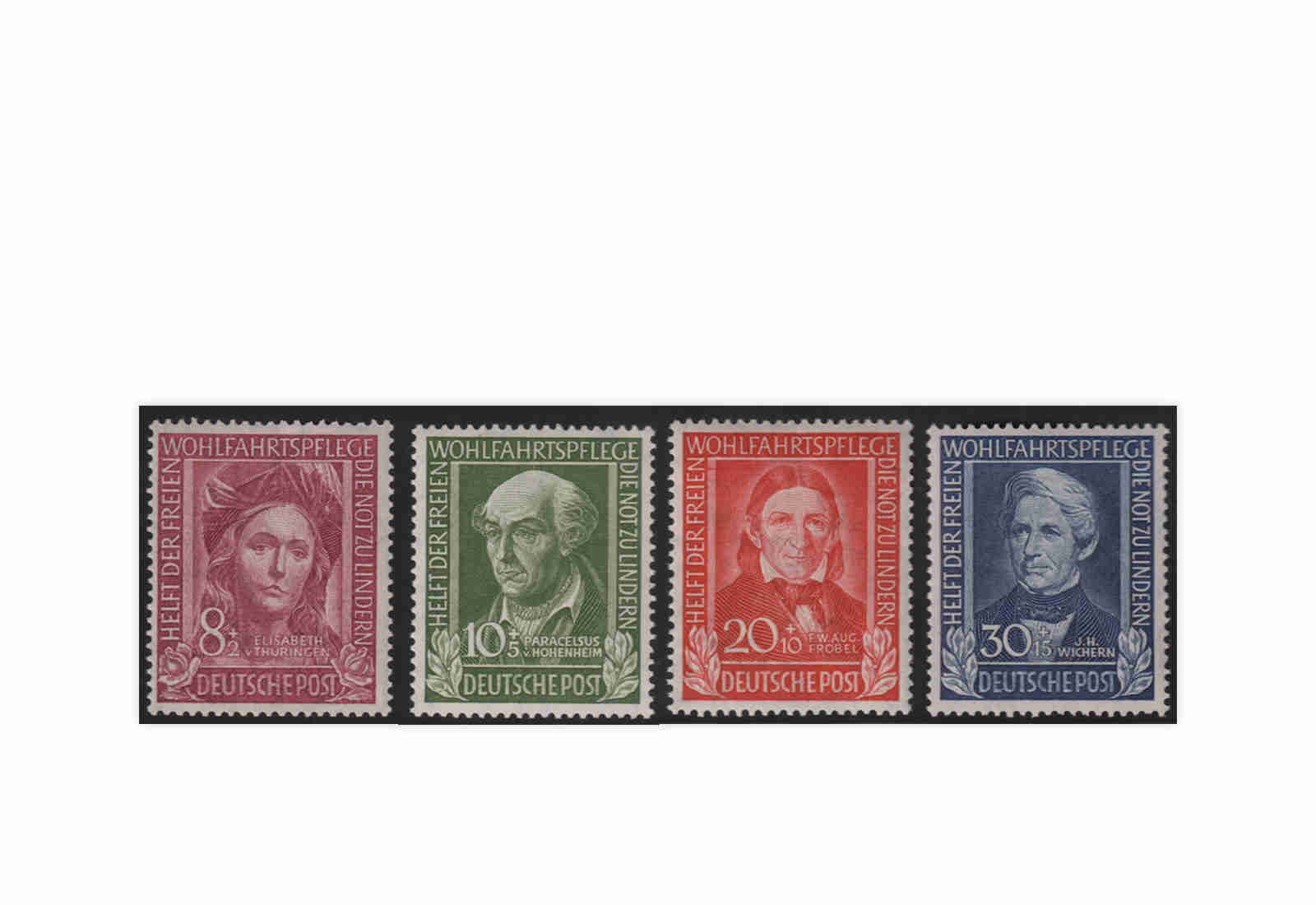 Briefmarken BRD Wohlfahrt I Michel-Nr. 117-120 postfrisch