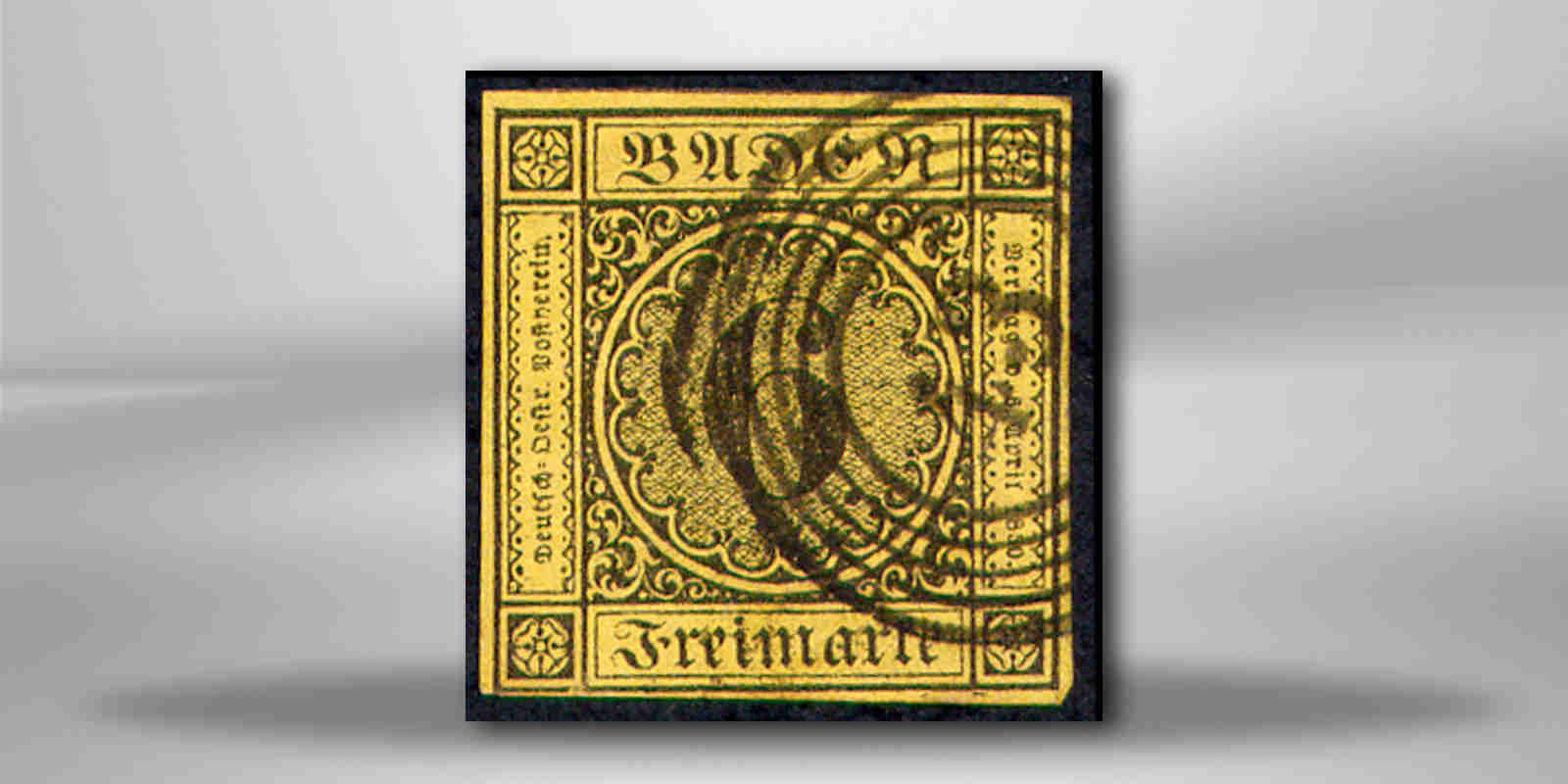 Briefmarke Altdeutschland Baden Freimarke 1853 Michel-Nr. 7 gestempelt