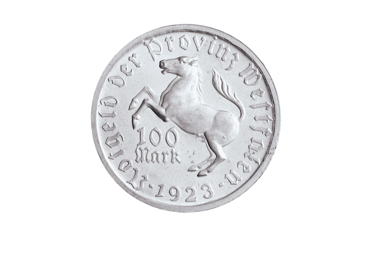 100 Mark 1923 Notgeldmünze Westfalen Jaeger-Nr. N17